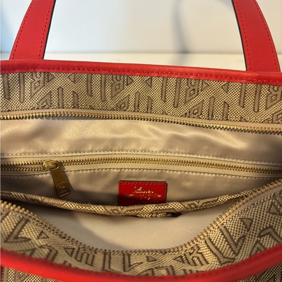 Vintage LAUREN by RL Signature Monogram, Shoulder Bag - Picture 3 of 13